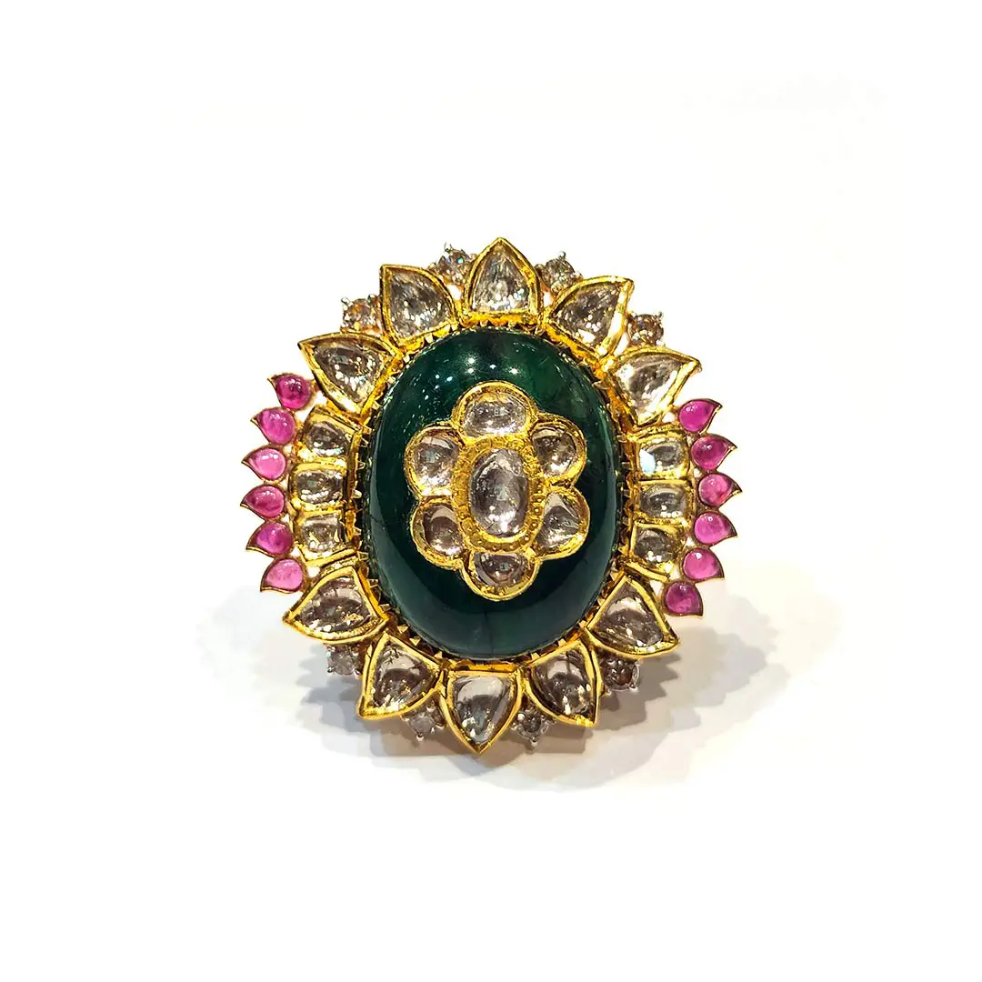 The Mughal Polki Ring