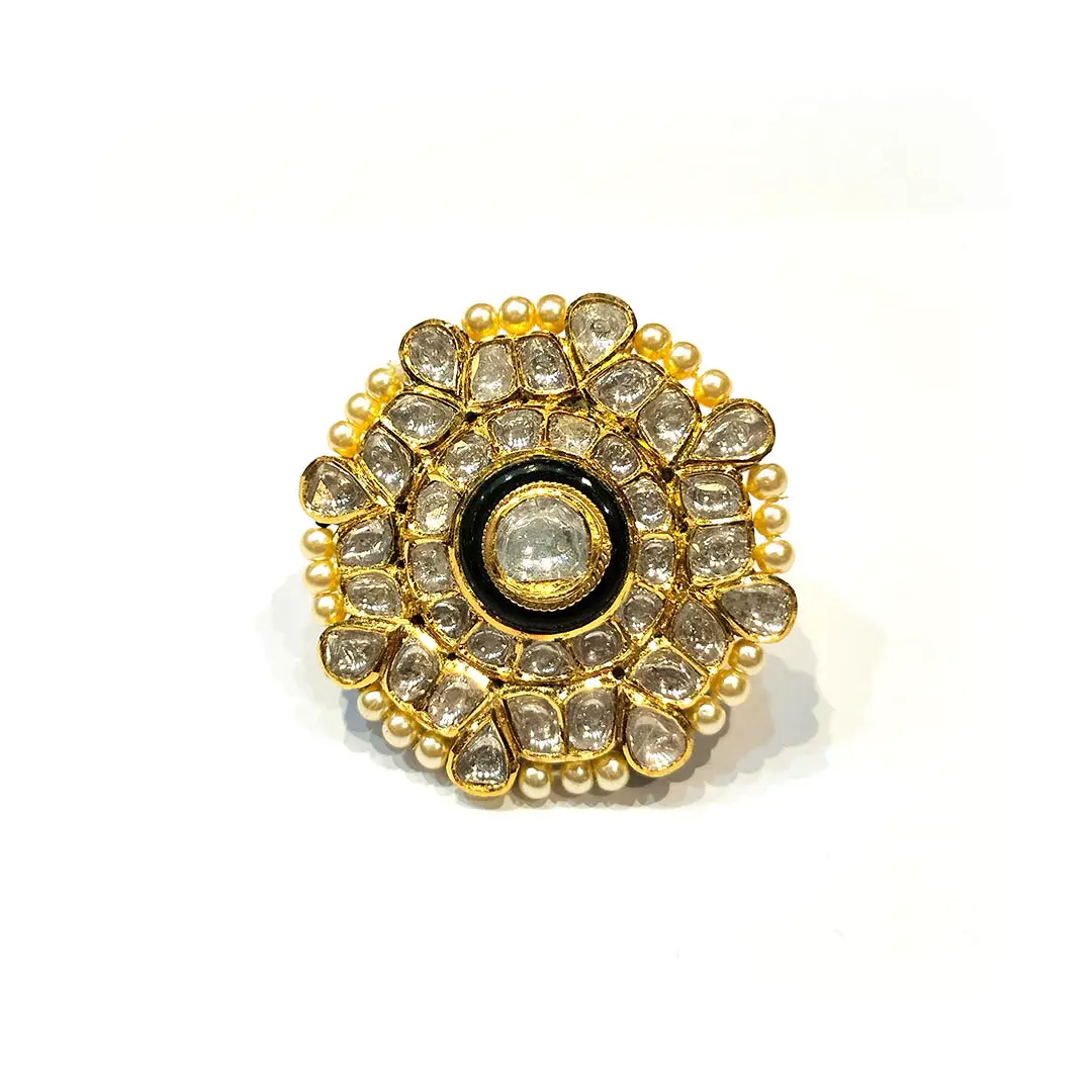 The Anarkali Polki Ring