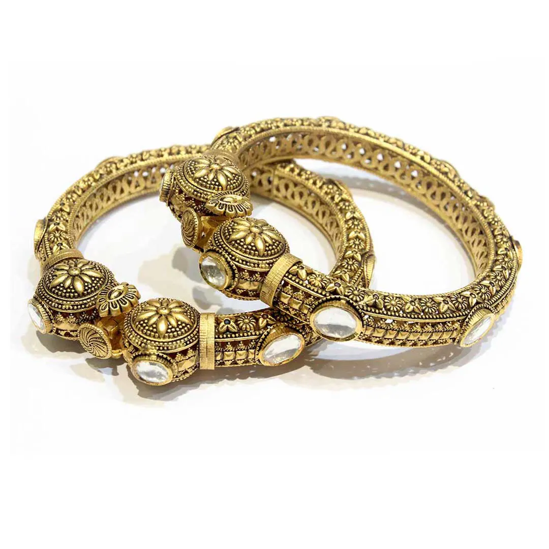 Gold Bangle Scarlet