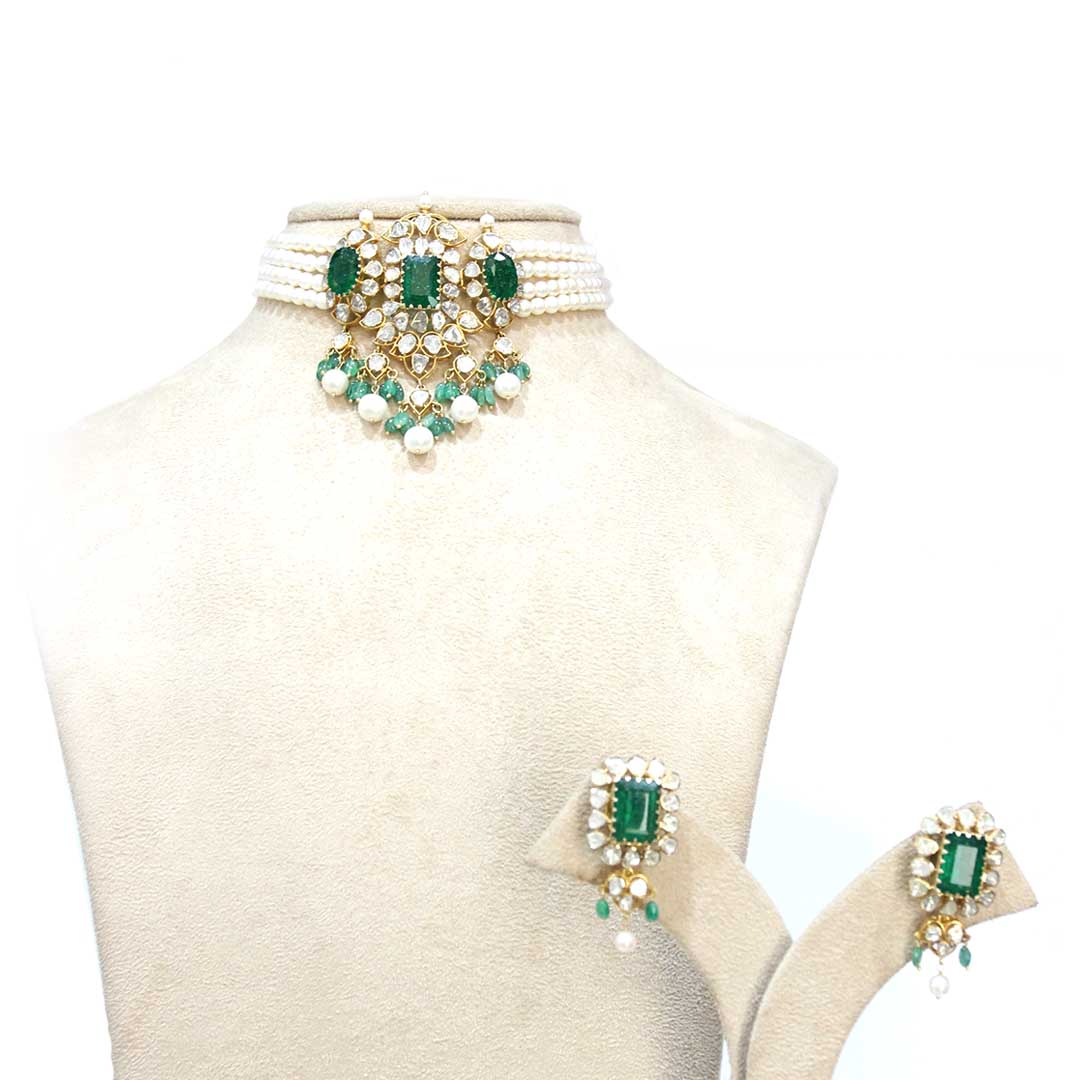 Diamond Polki Necklace