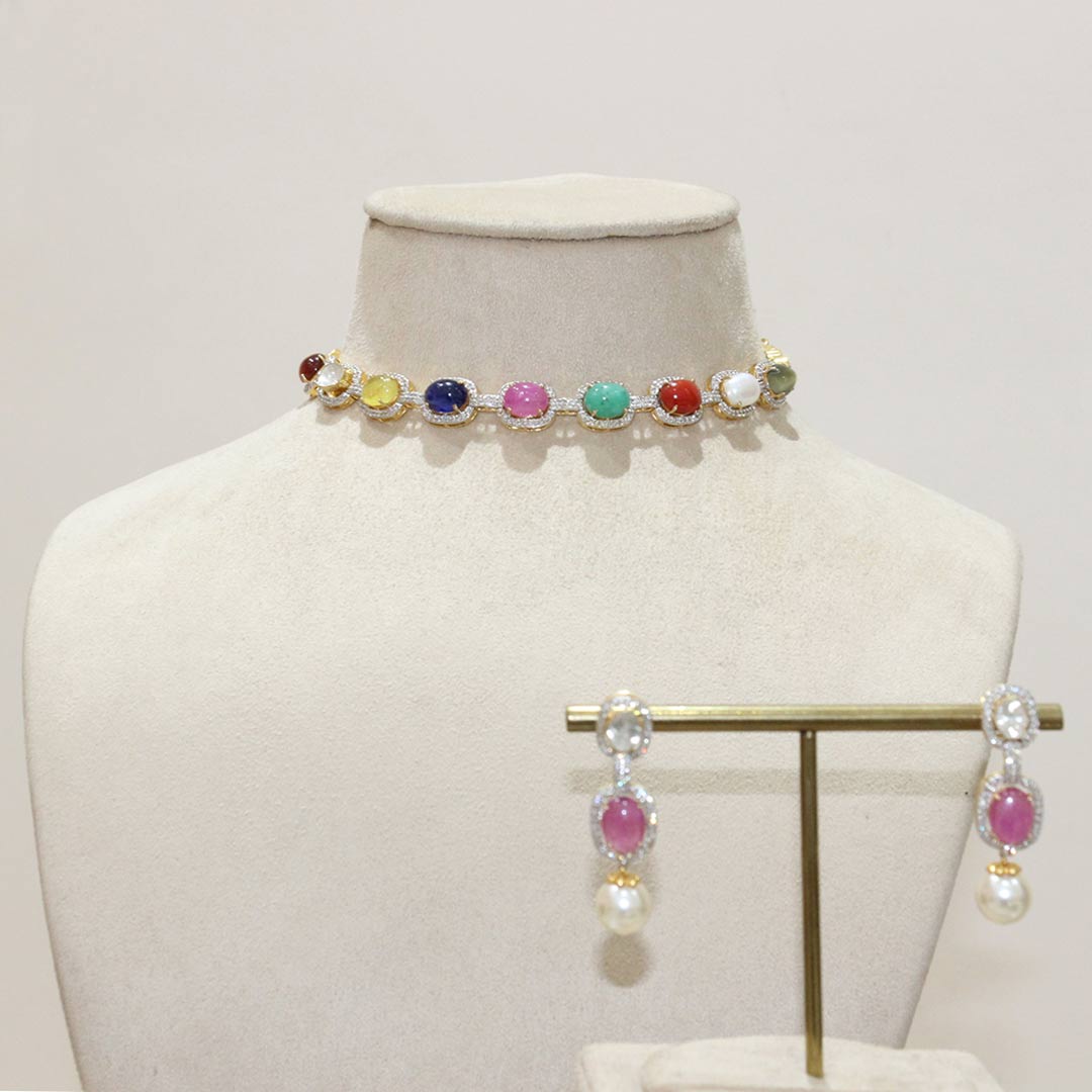 Diamond Polki Necklace