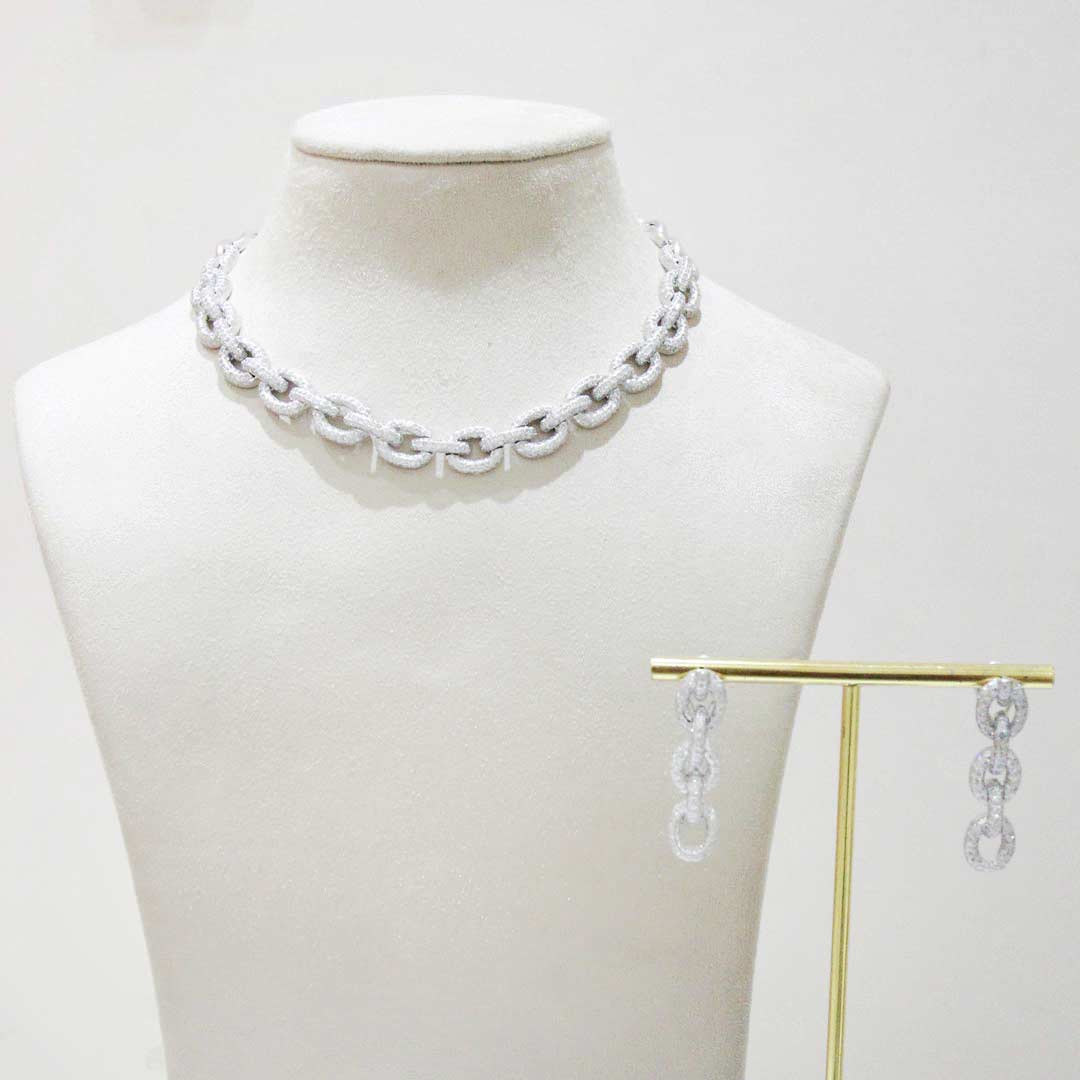 Diamond Necklace Set