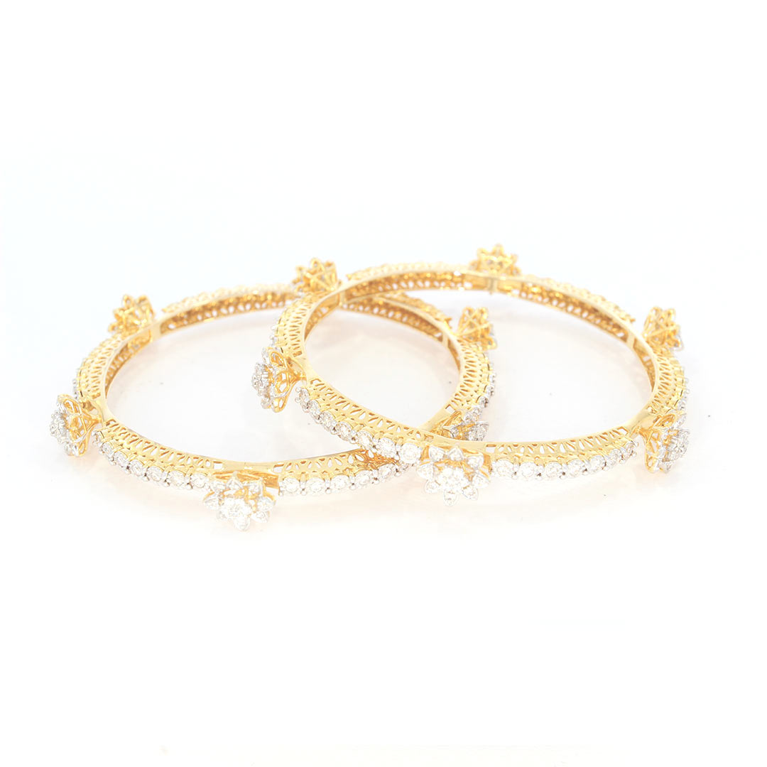 Diamond Bangles